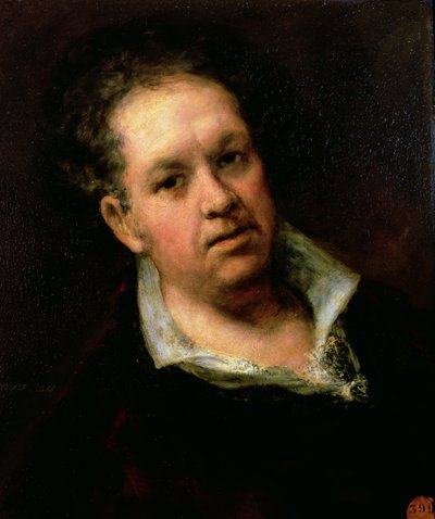 Autoportrét, 1815 od Francisco de Goya