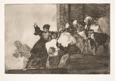 Measly Folly (dvě hlavy jsou lepší než jedna) od Francisco de Goya