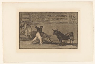 Stierenvechter se setkal s banderillou Původ harpun nebo banderil Stierengevechten (název série) La Taureamachie (název série) Býčí zápasy (název seriálu) od Francisco de Goya