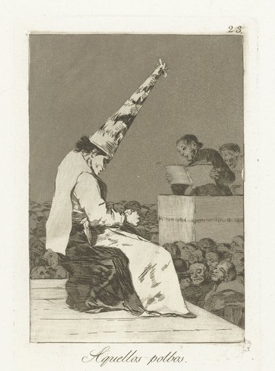 Částice prachu od Francisco de Goya