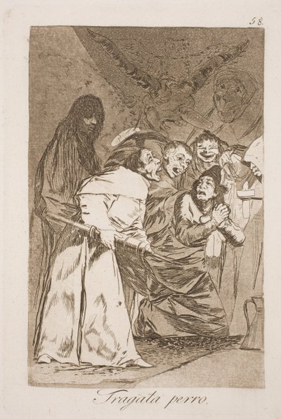 Vezmi si to ty pse! od Francisco de Goya