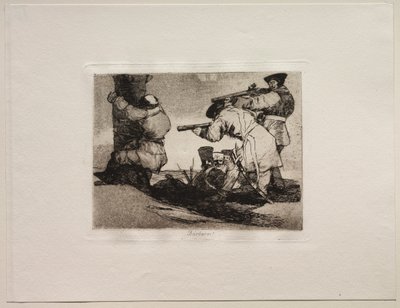 The Horrors of War: Barbaři! od Francisco de Goya