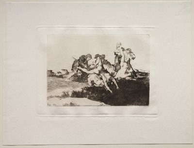 The Horrors of War: Charity, 1810. od Francisco de Goya