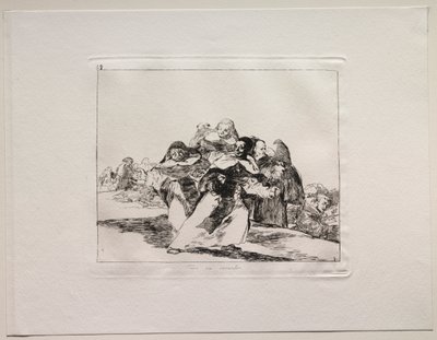 The Horrors of War: Everything is Topsy-Turvy. od Francisco de Goya