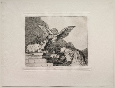 The Horrors of War: Kočičí pantomima. od Francisco de Goya