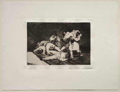 The Horrors of War: Bude to stejné. od Francisco de Goya