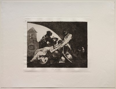 The Horrors of War: Ani Do These. od Francisco de Goya