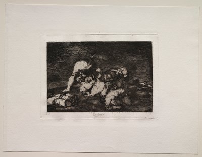 The Horrors of War: Ani tyto. od Francisco de Goya
