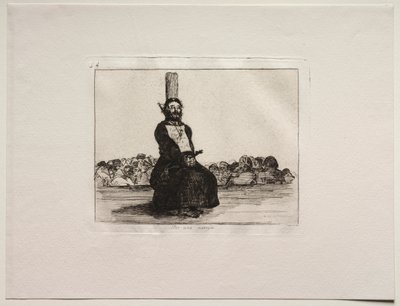 The Horrors of War: On Account of a Knife od Francisco de Goya