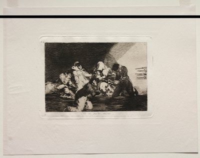 The Horrors of War: One Cant Look. od Francisco de Goya