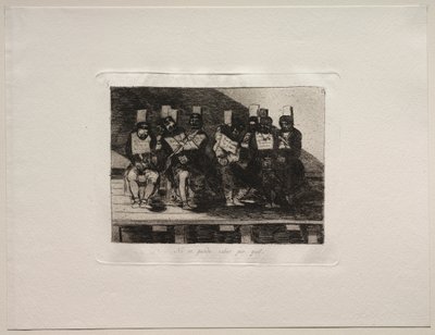 The Horrors of War: Jeden nemůže říct proč od Francisco de Goya