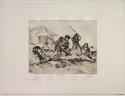 The Horrors of War: Rabble od Francisco de Goya