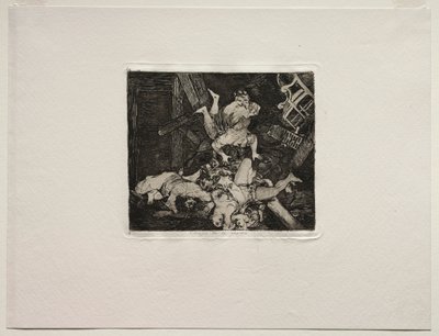 The Horrors of War: Ravages of War od Francisco de Goya