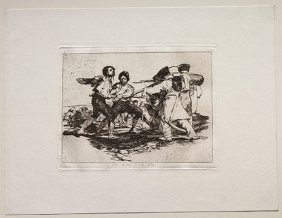 The Horrors of War: Rightly or Wrongly od Francisco de Goya