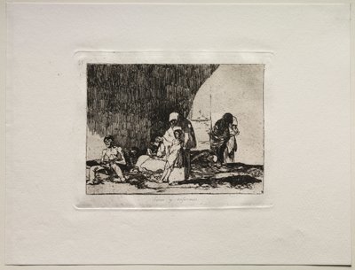 The Horrors of War: The Healthy and the Sick. od Francisco de Goya