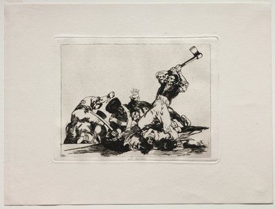 The Horrors of War: To samé. od Francisco de Goya