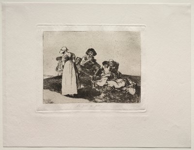 The Horrors of War: Nejhorší je žebrat. od Francisco de Goya