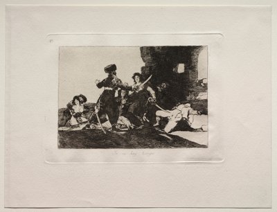 The Horrors of War: Teď není čas od Francisco de Goya