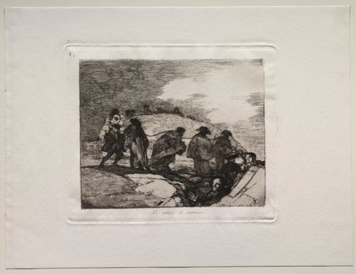The Horrors of War: Oni neznají cestu od Francisco de Goya