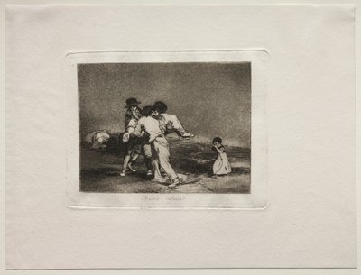 Hrůzy války: Nešťastná matka od Francisco de Goya