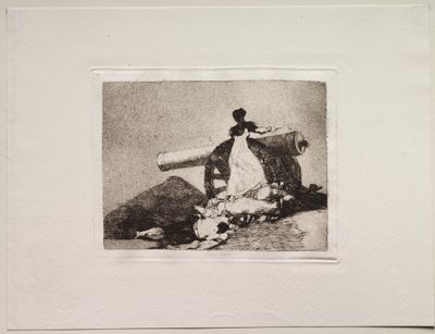 The Horrors of War: Jaká odvaha! od Francisco de Goya