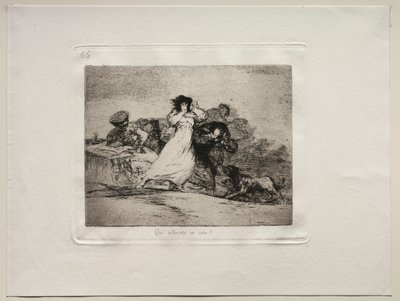 The Horrors of War: Co je to Hubbub? od Francisco de Goya