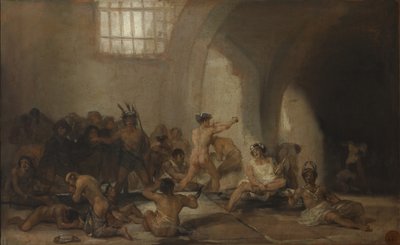 Blázinec od Francisco de Goya