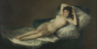 Nahá Maja, c. 1797-1800 od Francisco de Goya