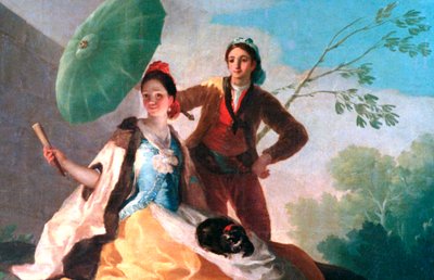Slunečník, 1777 od Francisco de Goya