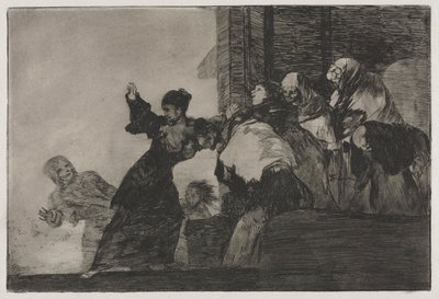 Přísloví: Ubohé bláznovství od Francisco de Goya