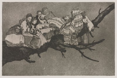 Přísloví: Směšná pošetilost od Francisco de Goya