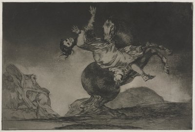 Přísloví: Únosce koní od Francisco de Goya