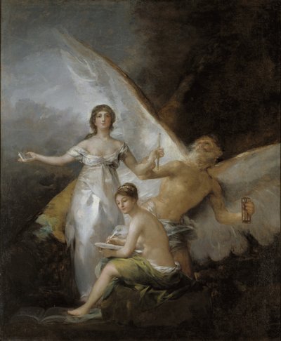 Pravda, čas a historie, 1804-08 od Francisco de Goya