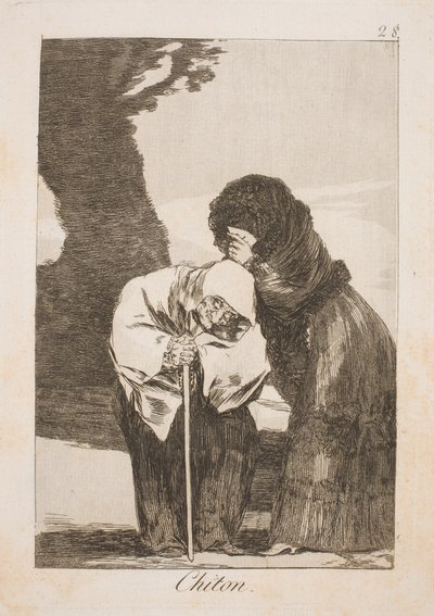 Ticho ticho od Francisco de Goya