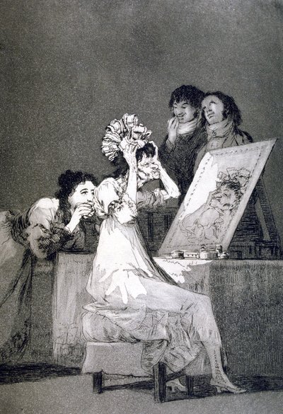 Až do smrti, 1799 od Francisco de Goya