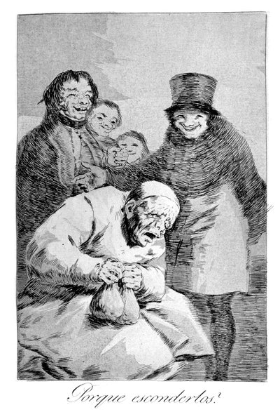 Proč je skrývat!, 1799 od Francisco de Goya
