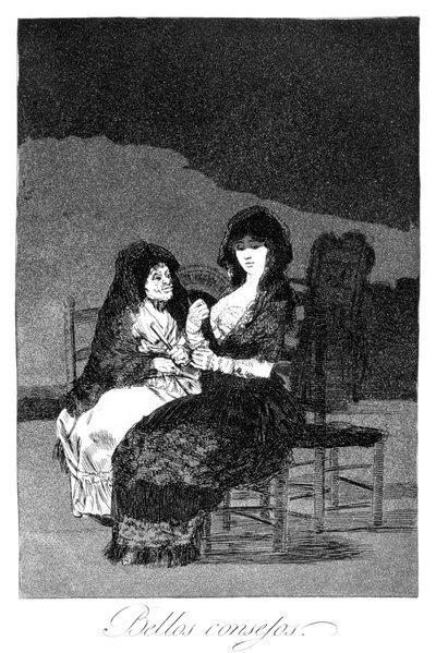 Skvělá rada, 1799 od Francisco de Goya