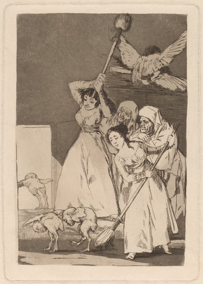 Ya van desplumados (Tam jdou oškubat) od Francisco de Goya