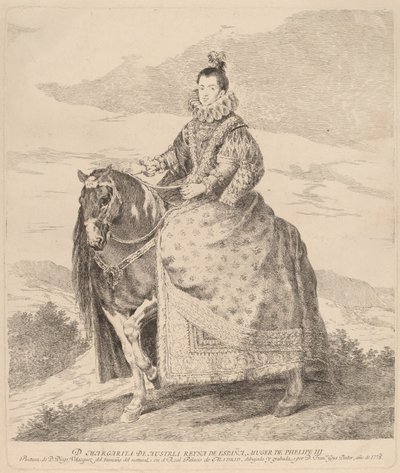 Markéta Rakouská od Francisco de Goya after Diego Velázquez