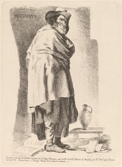 Moenippvs (Moenippus) od Francisco de Goya after Diego Velázquez