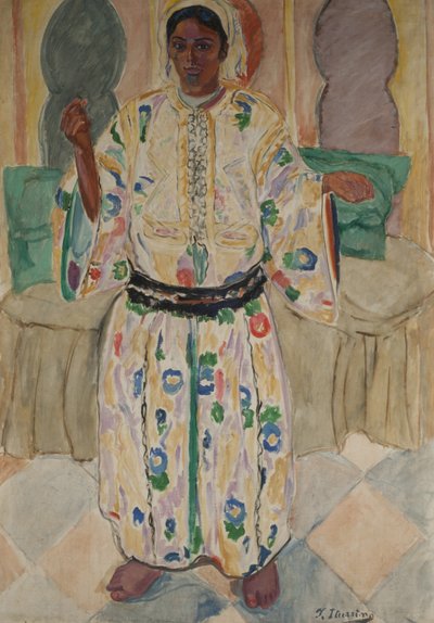 Žena bydlí od Francisco de Iturrino