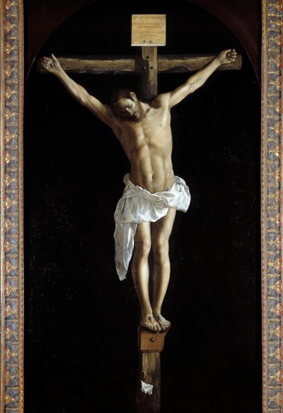 Kristus na kříži od Francisco de Zurbaran