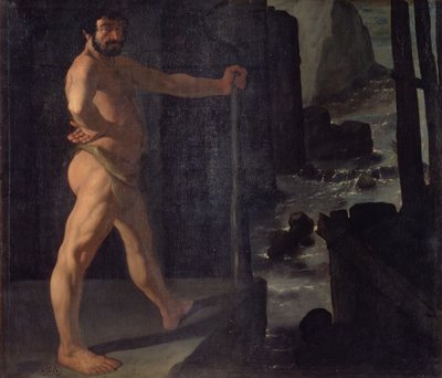Herkules měnící tok řeky Alpheus od Francisco de Zurbaran