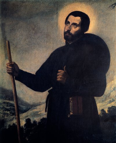 Svatý František Xaverský (1506-1552) od Francisco de Zurbaran