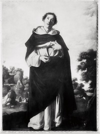 Blahoslavený Jindřich Suso, kolem 1636-38 od Francisco de Zurbaran