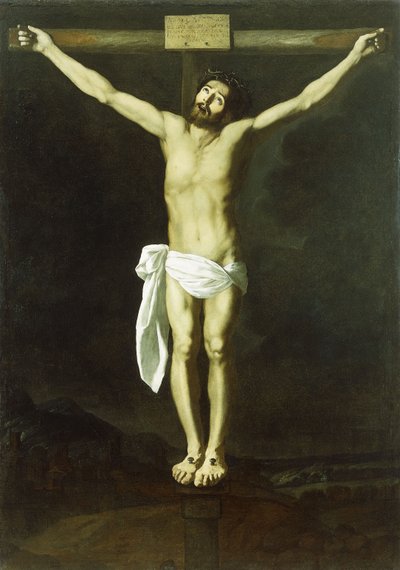 Ukřižování, od Francisco de Zurbaran