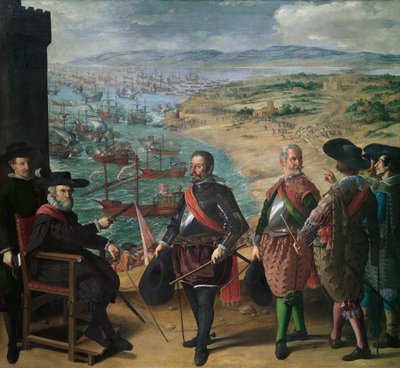 Obrana Cádizu před Angličany od Francisco de Zurbaran