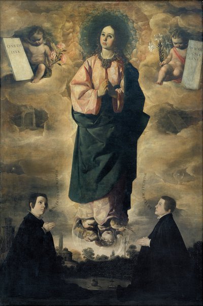 Neposkvrněné početí od Francisco de Zurbaran