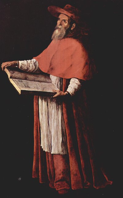 Španělsky: San Jerónimo Saint Jerome od Francisco de Zurbaran