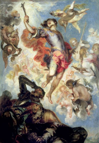 Triumf svatého Hermengilda, 1654 od Francisco the Younger Herrera